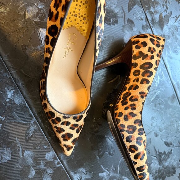 Cole Haan Brown Leather Heels – Size 8.5 - Picture 4 of 5